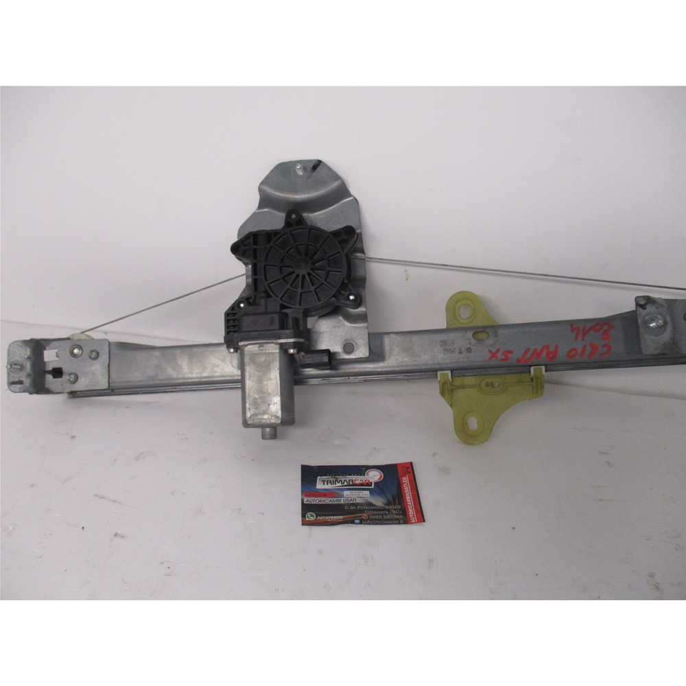MOTORINO MECCANISMO ALZACRISTALLO ANTERIORE SX RENAULT CLIO 4 IV [DAL 2012]