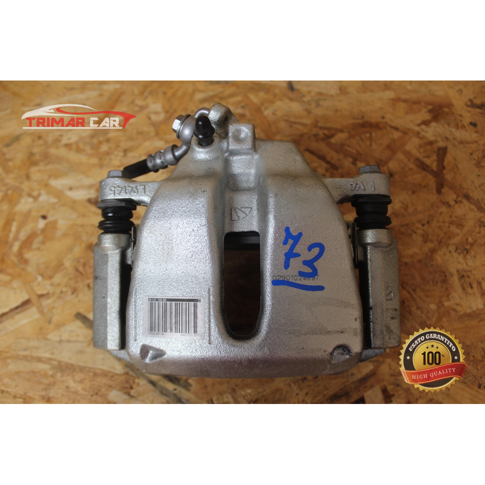 9824176680 PINZA FRENO ANTERIORE DESTRA PEUGEOT 208 2 II (UB_UP_UW_UJ_)(2019>) 1.5 BlueHDI 100 102CV 75KW YH01