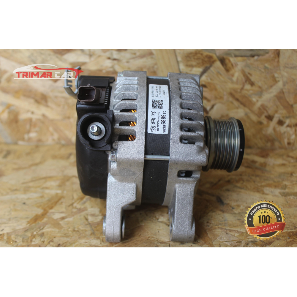 9835688980 150A ALTERNATORE PEUGEOT 208 2 II (UB_UP_UW_UJ_)(2019>) 1.5 BlueHDI 100 102CV 75KW YH01