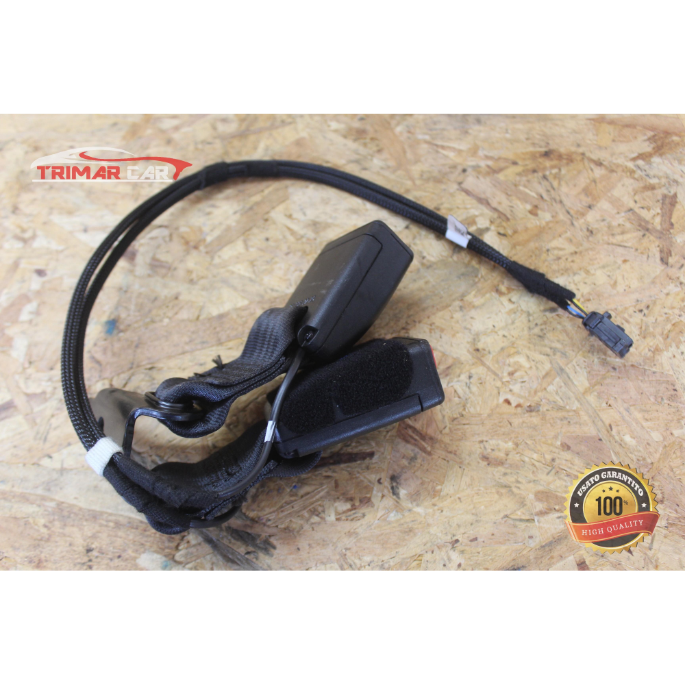 ATTACCO CINTURA SICUREZZA POSTERIORE CENTRALE PEUGEOT 208 2 II (UB_UP_UW_UJ_)(2019>) 1.5 BlueHDI 100 102CV 75KW YH01