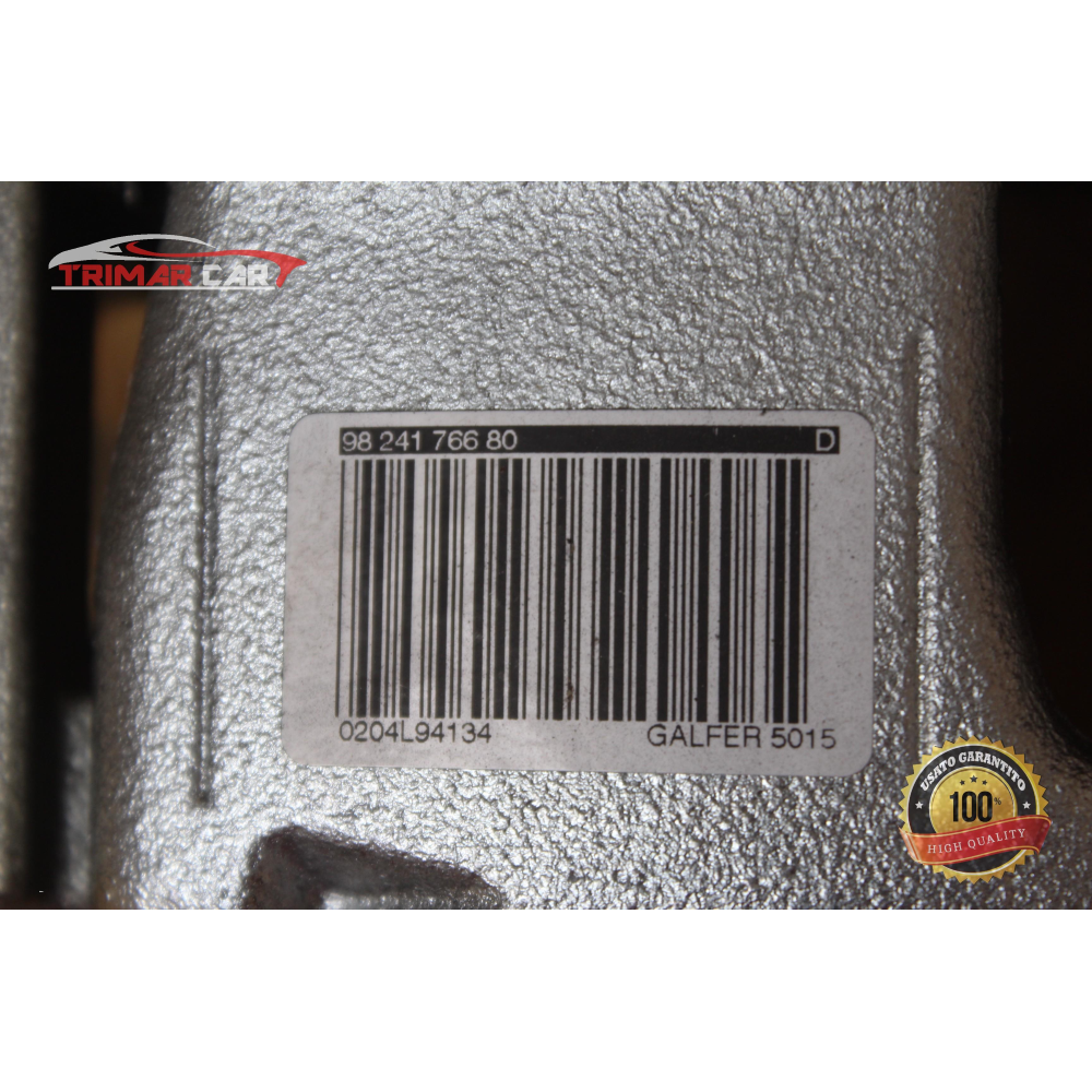 9824176680 PINZA FRENO ANTERIORE DESTRA PEUGEOT 208 2 II (UB_UP_UW_UJ_)(2019>) 1.5 BlueHDI 100 102CV 75KW YH01