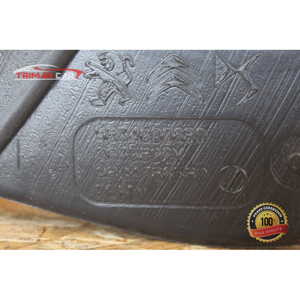 9834600680 TUBO CONDOTTO AERAZIONE INTERNO PEUGEOT 208 2 II (UB_UP_UW_UJ_)(2019>) 1.5 BlueHDI 100 102CV 75KW YH01