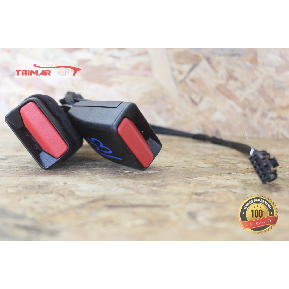 ATTACCO CINTURA SICUREZZA POSTERIORE CENTRALE PEUGEOT 208 2 II (UB_UP_UW_UJ_)(2019>) 1.5 BlueHDI 100 102CV 75KW YH01