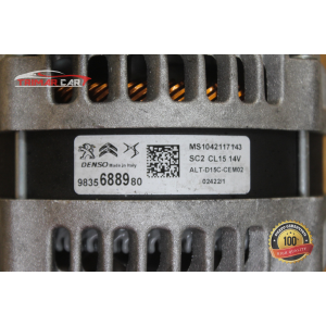 9835688980 150A ALTERNATORE PEUGEOT 208 2 II (UB_UP_UW_UJ_)(2019>) 1.5 BlueHDI 100 102CV 75KW YH01