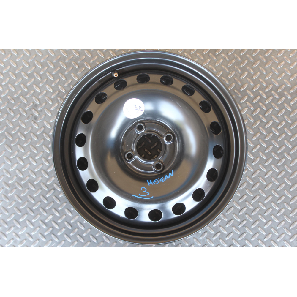 R16 6½J16H2F ET49 CERCHIO SINGOLO IN FERRO RENAULT MEGANE 2 II (01-11)