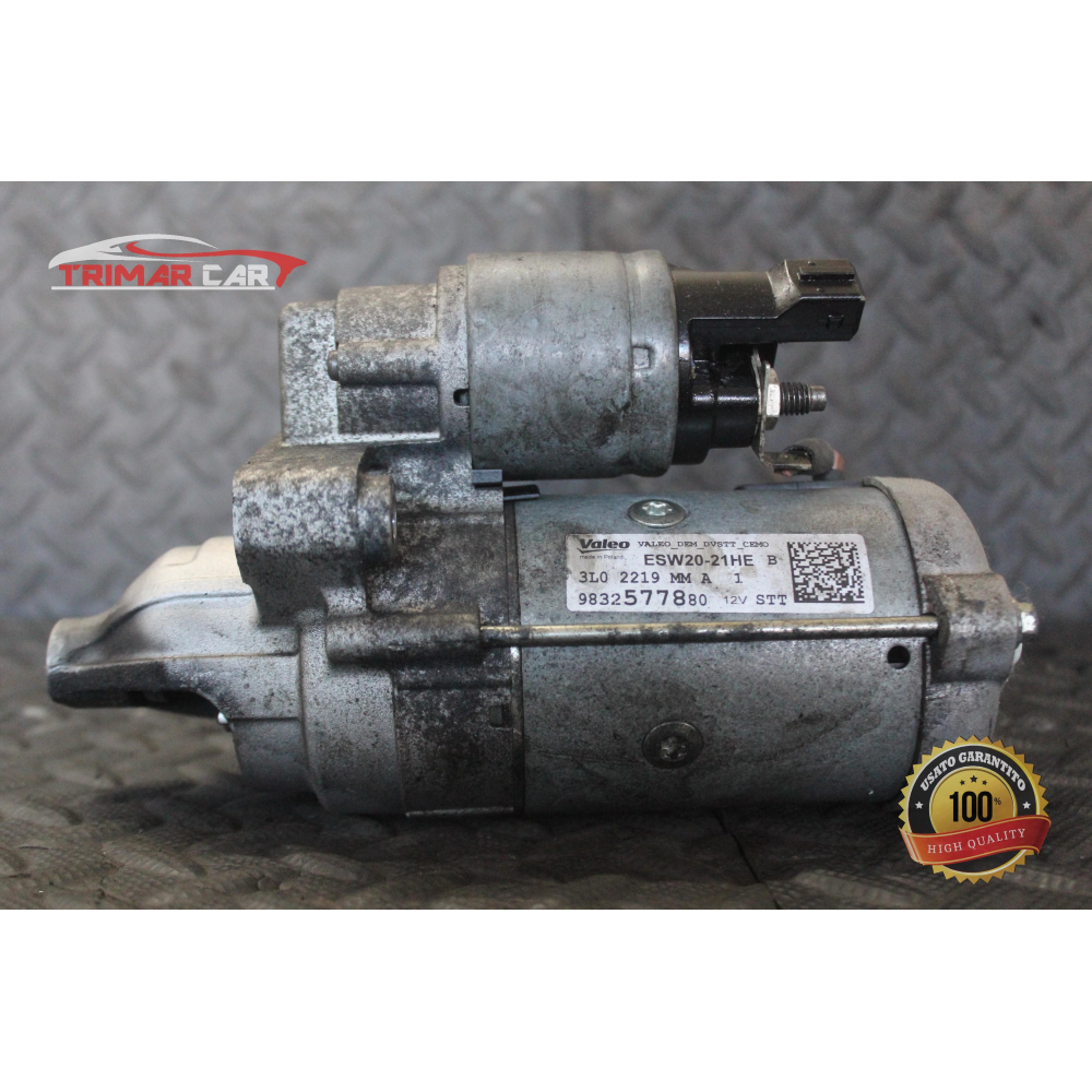 9832577880 MOTORINO AVVIAMENTO PEUGEOT DS OPEL CITROEN