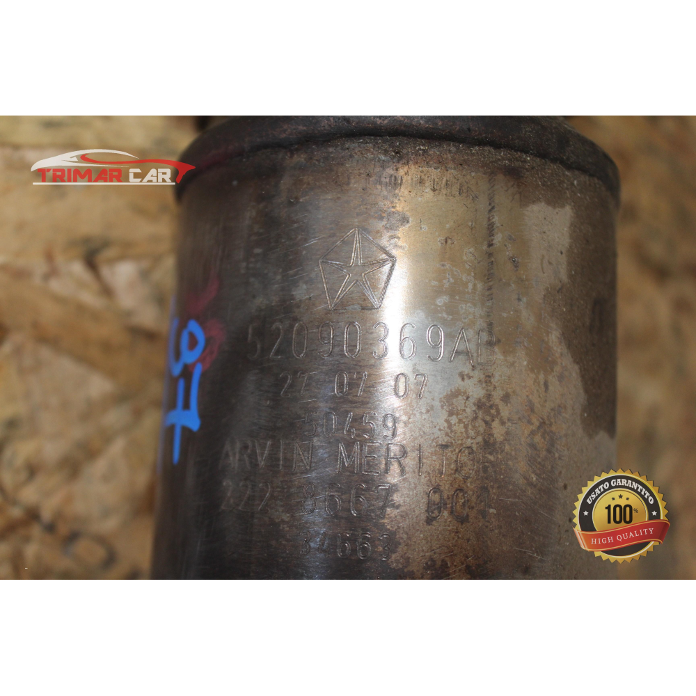 52090369AB CATALIZZATORE JEEP GRAND CHEROKEE 3 III (WH,WK)(04-11) 3.0 CRD 160KW COD MOT: EXL