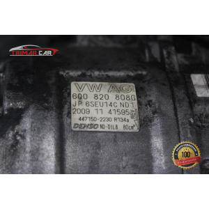 6Q0820808G COMPRESSORE AC CLIMA SEAT IBIZA 4 IV (6J5, 6P1)(08-17) 1.2 12V BZ COD.MOT. CGP