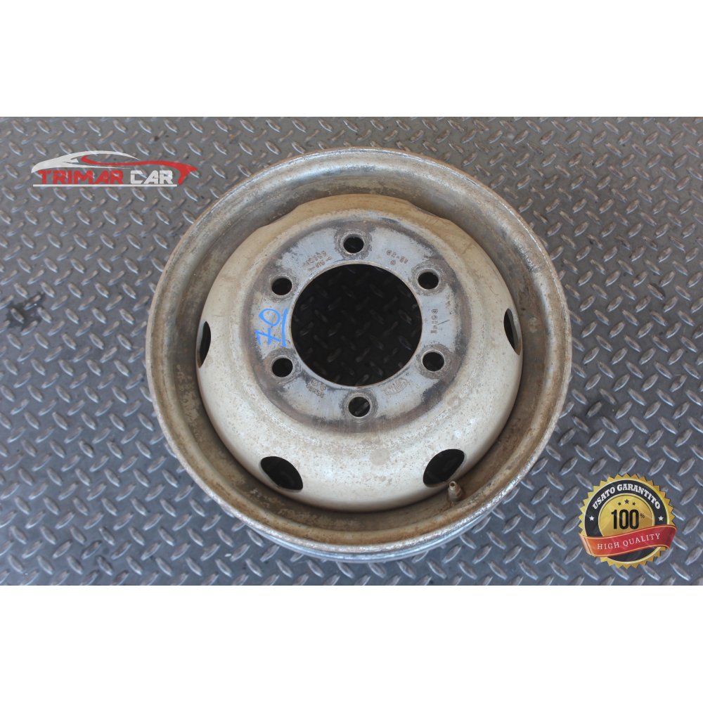 R16 CERCHIO SINGOLO IN FERRO IVECO DAILY 2 II AUTOBUS (1989-1999)