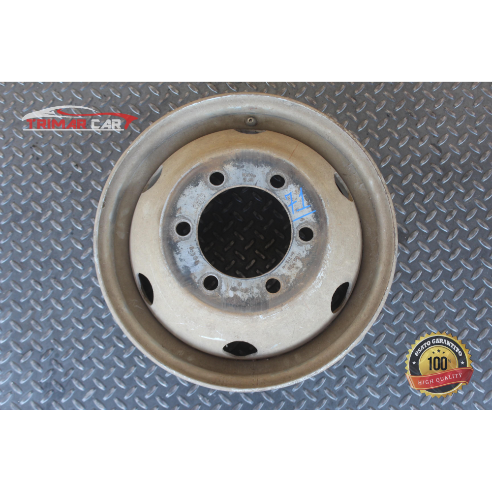 R16 CERCHIO SINGOLO IN FERRO IVECO DAILY 2 II AUTOBUS (1989-1999)