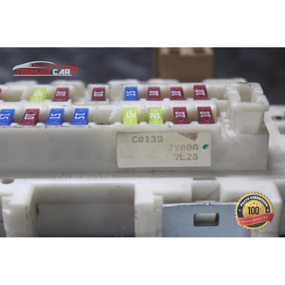 JY00A7L28 CENTRALINA SCATOLA PORTAFUSIBILI RENAULT KOLEOS 1 I (HY)(2008 >) 2.0 DCI 150CV 110 KW COD MOT. M9RG832