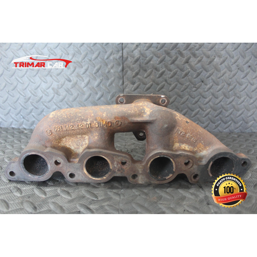 6611424201 COLLETTORE DI SCARICO SSANGYONG KORANDO (KJ)(96-06) 2.3 TDI 4X4 101CV 74KW COD MOTORE: OM661LA