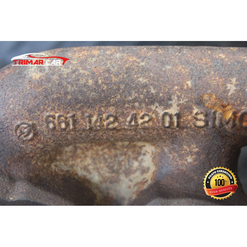 6611424201 COLLETTORE DI SCARICO SSANGYONG KORANDO (KJ)(96-06) 2.3 TDI 4X4 101CV 74KW COD MOTORE: OM661LA