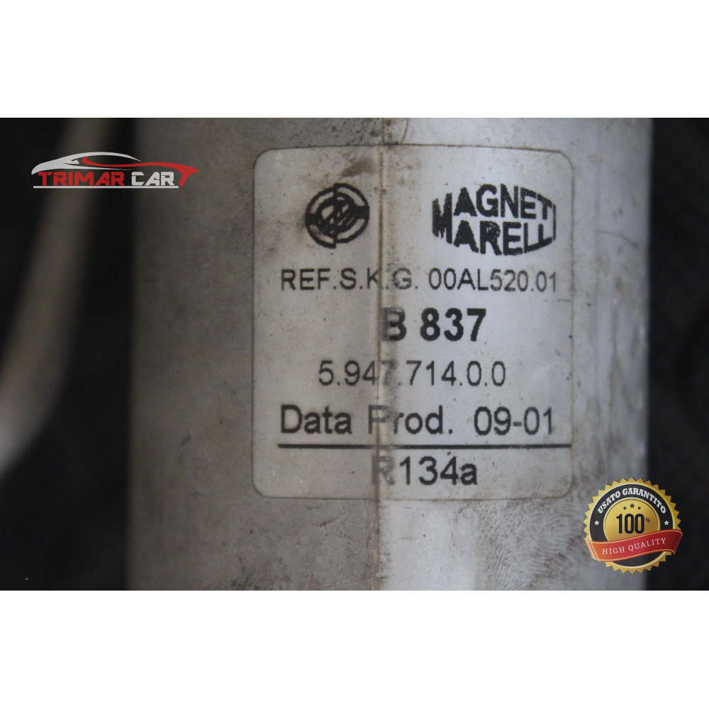 594771400 FILTRO ESSICCATORE CLIMATIZZATORE A/C FIAT PUNTO 2 (188)(1999-2012) 1.2 16V 80CV 59KW COD MOT; 188A5000