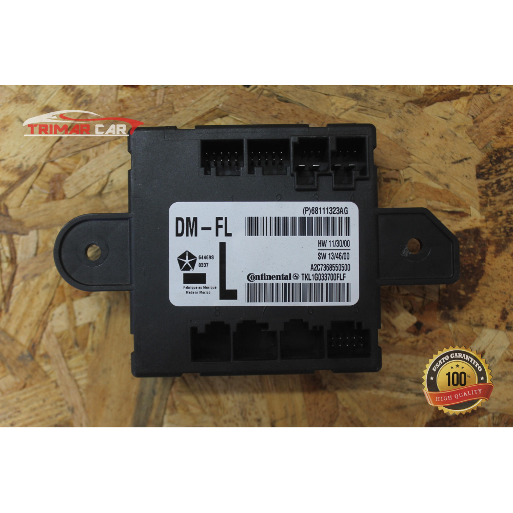 68111323AG CENTRALINA PORTA ANTERIORE SINISTRA JEEP CHEROKEE 5 (KL)(2013 >)
