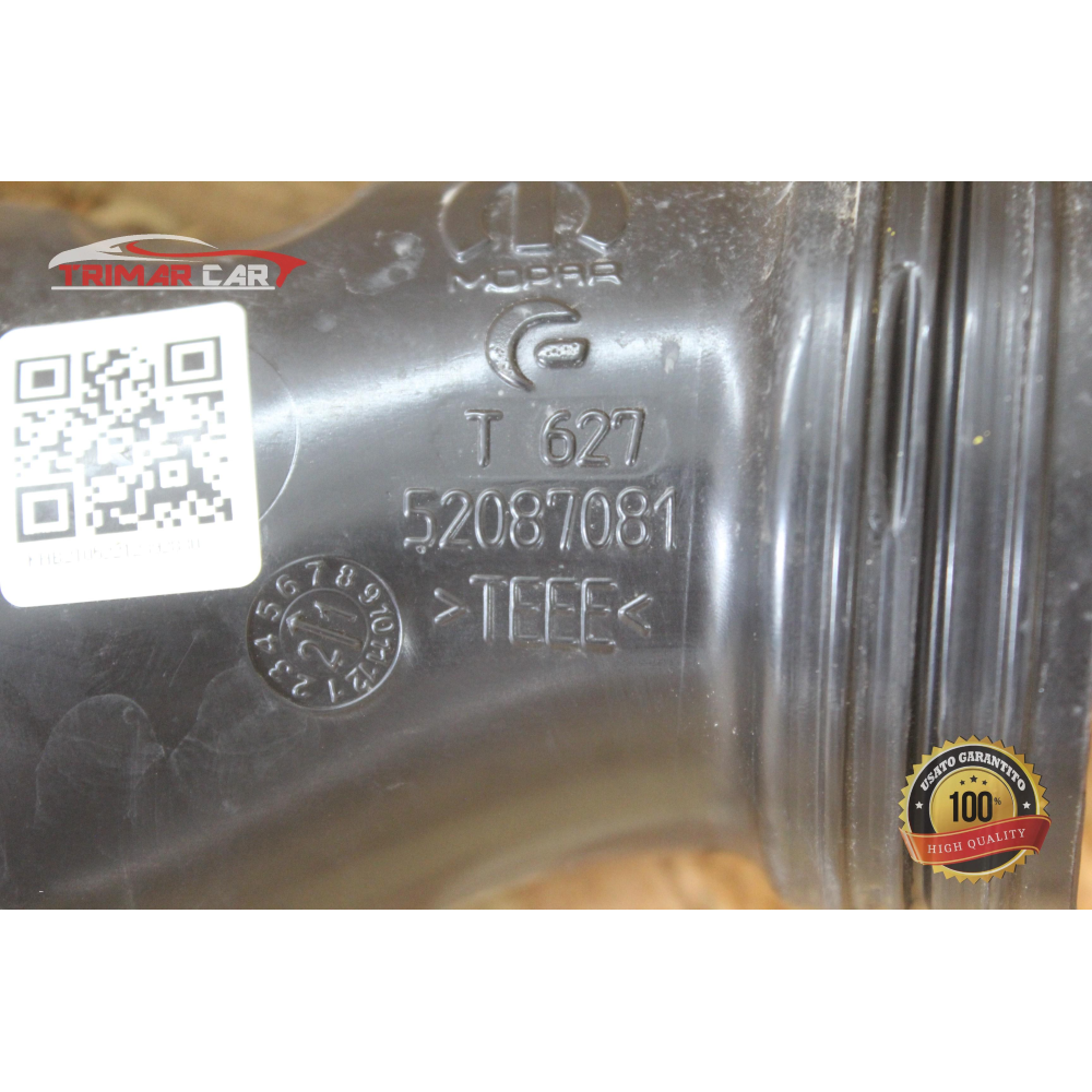 52087081 TUBO MANICOTTO ASPIRAZIONE ARIA FIAT 500X (334)(2021) 1.3 MJET 95CV 70KW COD MOT; 46345266