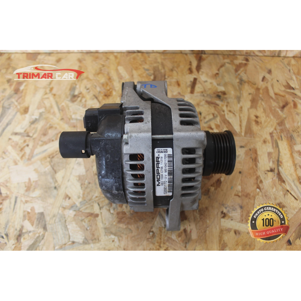 52083172 150A ALTERNATORE ALFA ROMEO JEEP FIAT 1.6CRD 2.0MJET 2.2CRDI