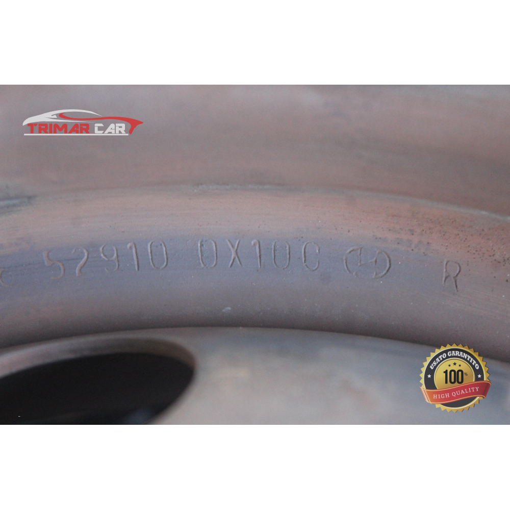 R14 529100X100 CERCHIO SINGOLO IN FERRO HYUNDAI i10 (PA)(2007-2013) 1.1 48KW 65CV G4HG