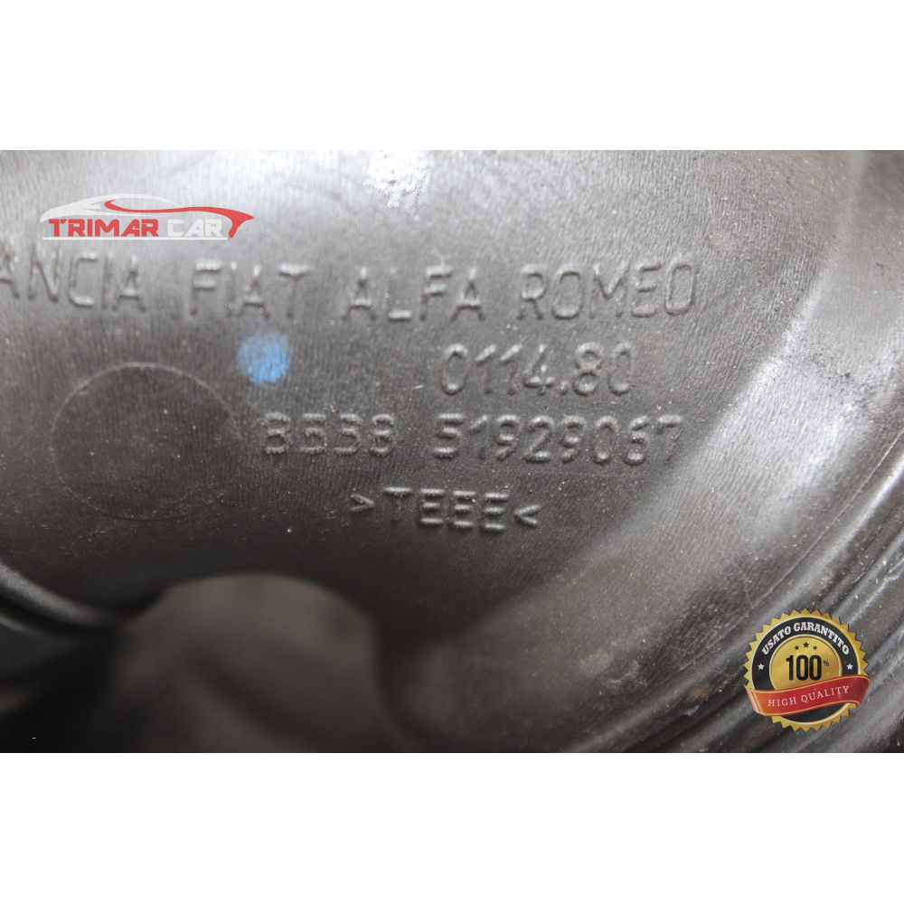 51929067 TUBO MANICOTTO ASPIRAZIONE ARIA FIAT PANDA 3 (312,319)(2012 >) 0.9 TWINAIR