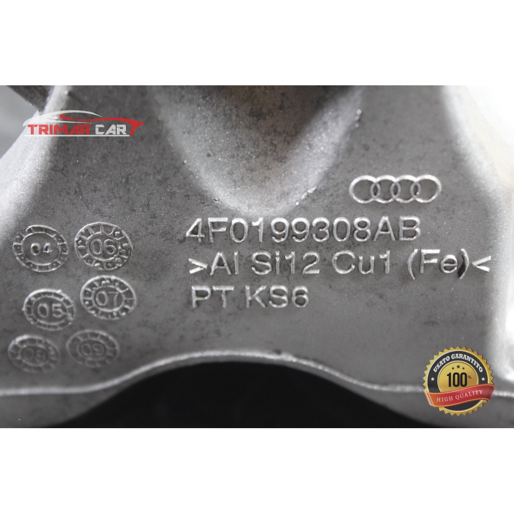 4F0199308AB SUPPORTO MOTORE AUDI A6 (4F2,C6)(2004-2011) 2.7TDI 3.0TDI