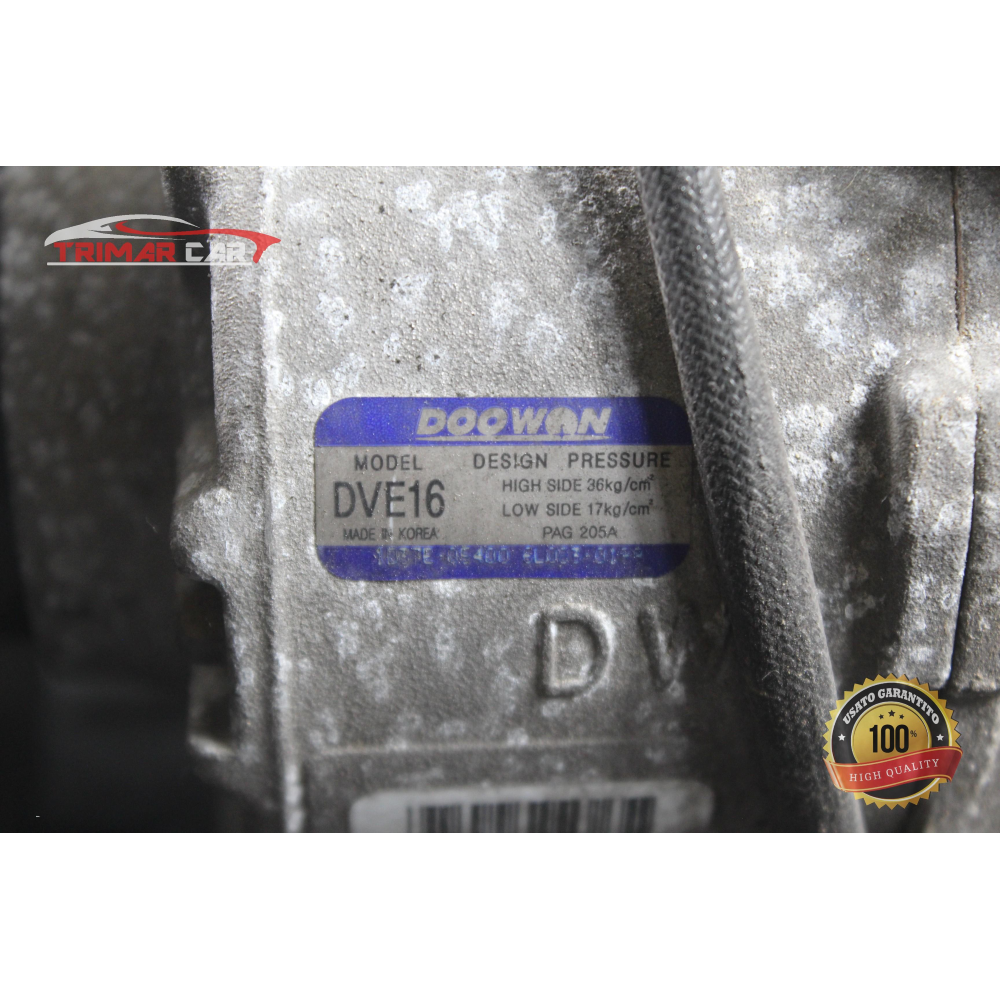 1037E-05400 COMPRESSORE AC CLIMA HYUNDAI i40 (VF)(2012>) KIA SPORTAGE 11>1.7 CRDI 