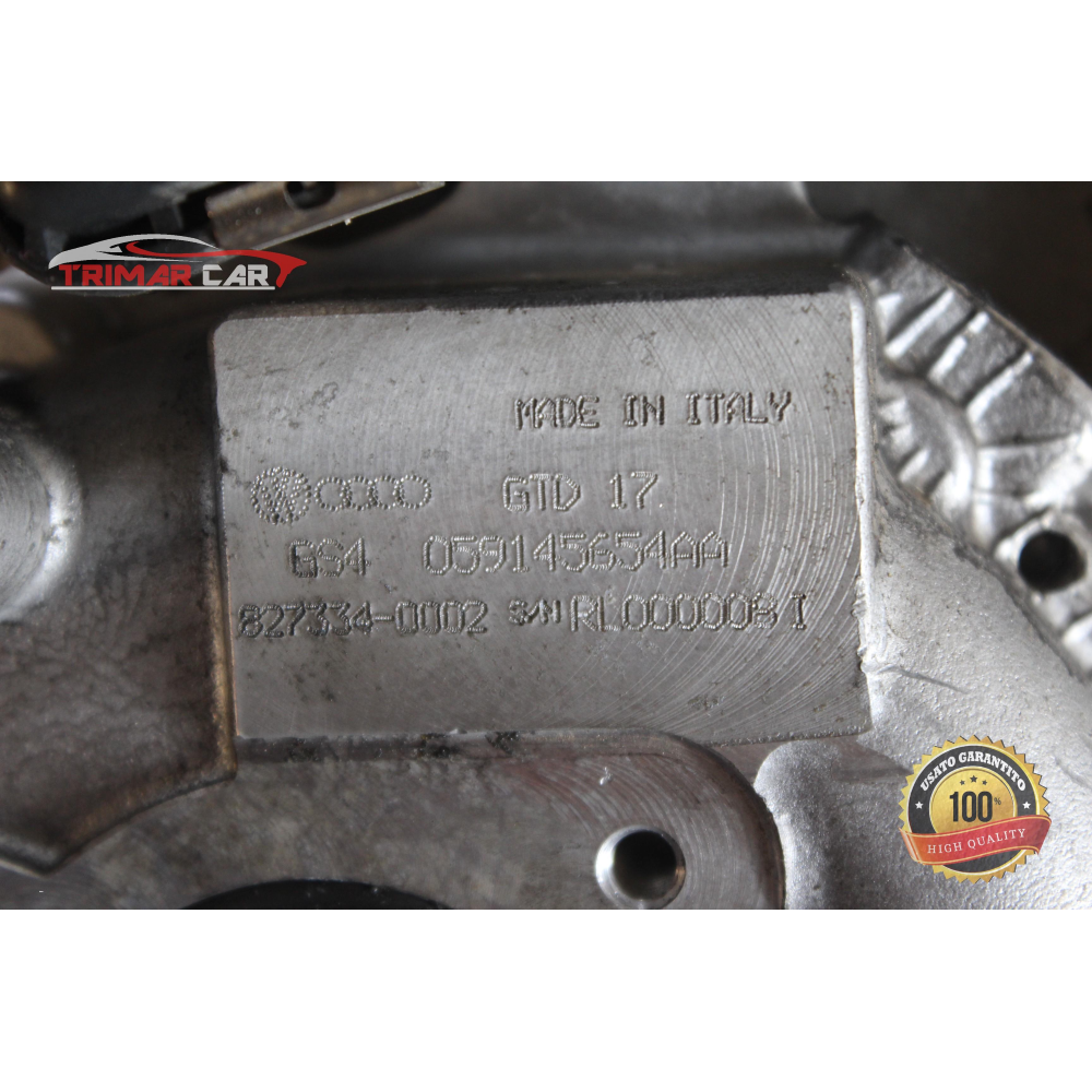 059145654AA 827334-2 BITURBO TURBINA AUDI VW, A6, A7, Q5, A6, SQ5 - 3.0 TDI. Turbo 825965, 827334 