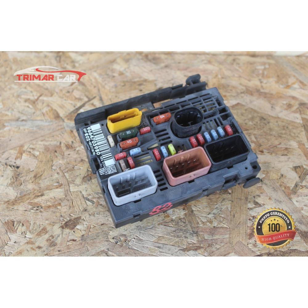 9664705980 BSM CENTRALINA SCATOLA PORTAFUSIBILI CITROEN C5 3 III BREAK (RW)(08-17) 2.7 HDI 204CV 150KW UHZ