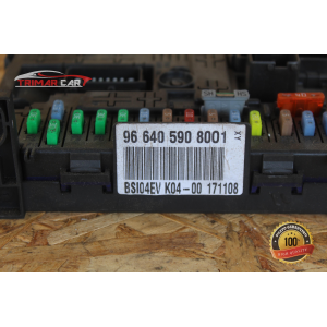 9664059080 BSI CENTRALINA SCATOLA PORTAFUSIBILI CITROEN C5 3 III BREAK (RW)(08-17) 2.7 HDI 204CV 150KW UHZ