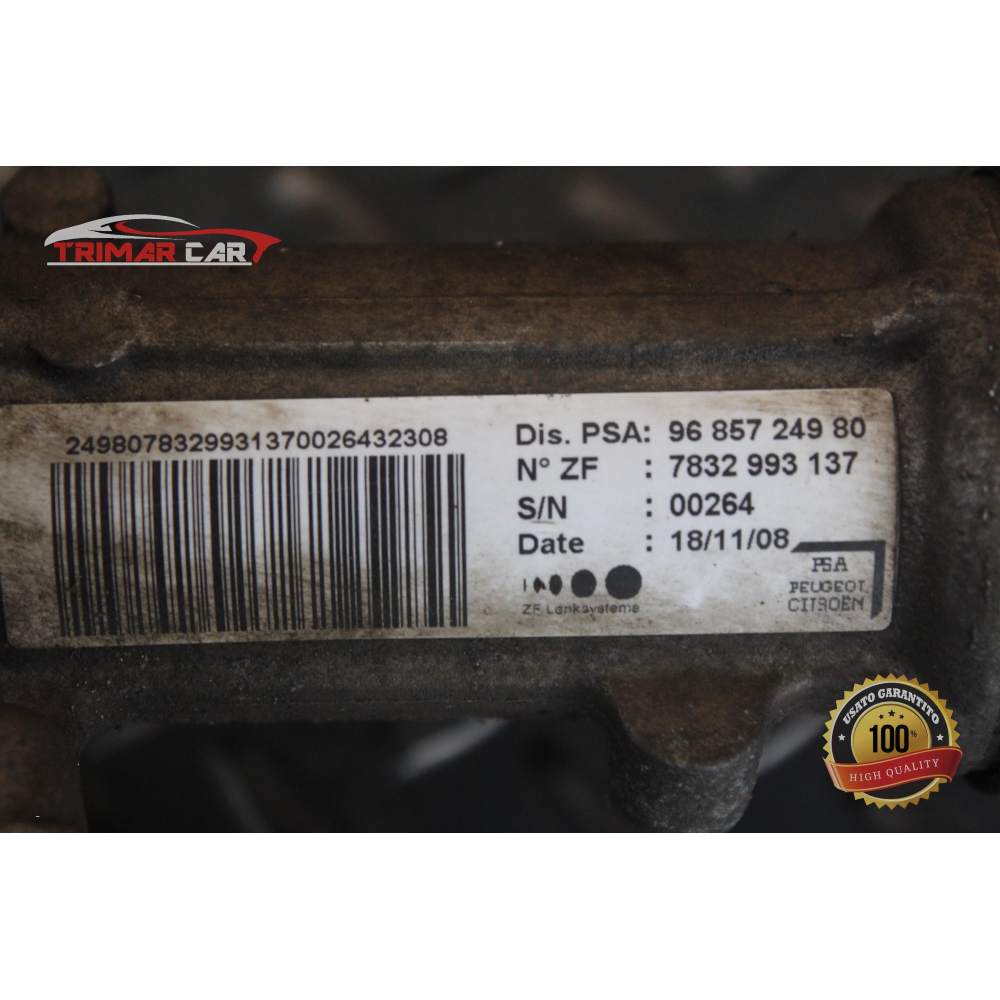 9685724980 SCATOLA STERZO IDROGUIDA CITROEN C5 3 III BREAK (RW)(08-17) 2.7 HDI 204CV 150KW UHZ