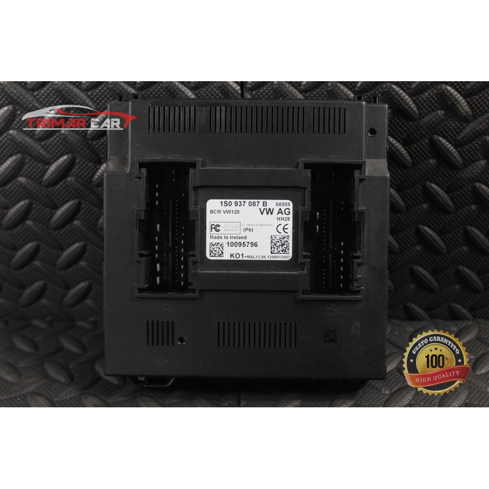 1S0937087B CENTRALINA BODY COMPUTER SEAT Mii (KF1)(2011 >) 1.0 60CV 44KW COD MOTORE: CHYA , DAFA