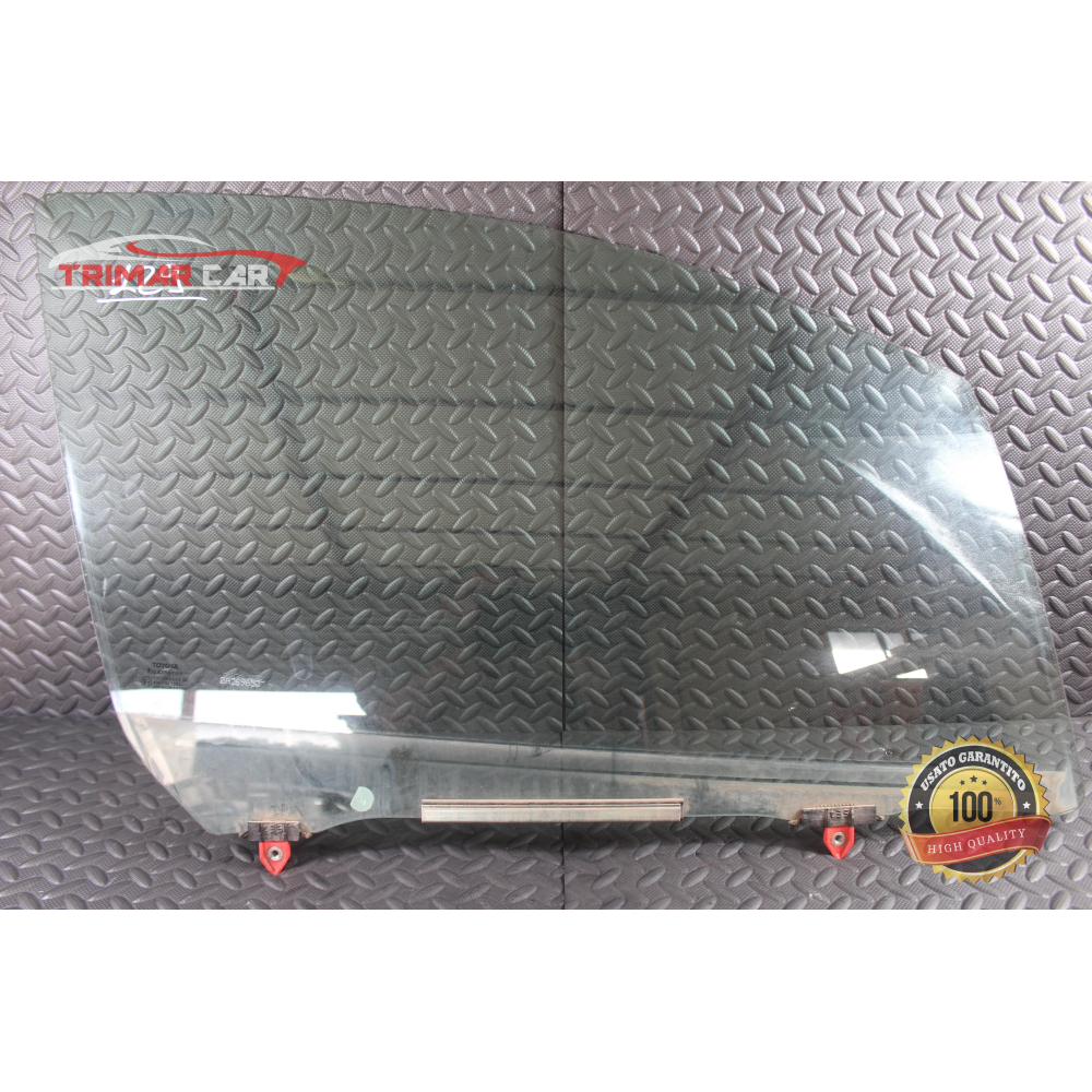 VETRO SCENDENTE PORTA ANTERIORE DESTRA TOYOTA YARIS 3 III (P13)(2010 >) 1.0 69CV 51KW COD MOT; 1KR