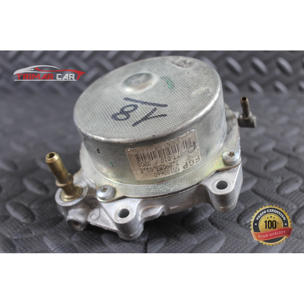 55188660 POMPA DEPRESSORE FRENI FIAT CROMA 2 (194)(2005-2010) 1.9 MJET 150CV COD MOTORE: 939A2000