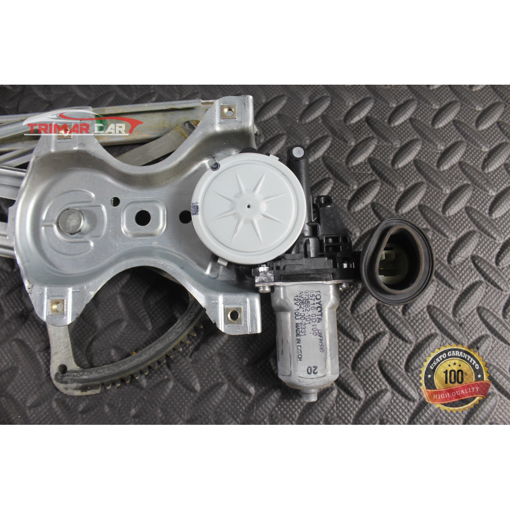 85710-0D100 MECCANISMO ALZACRISTALLI ANTERIORE DESTRO TOYOTA YARIS 3 III (P13)(2010 >) 1.0 69CV 51KW COD MOT; 1KR