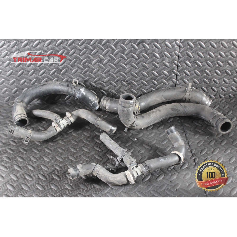 25411-1W000 KIT TUBI ACQUA RAFFREDDAMENTO RADIATORE KIA RIO 3 III (UB)(2011 >) 1.2 G4LA