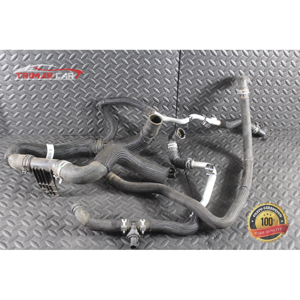 68282498AB KIT TUBI ACQUA RAFFREDDAMENTO RADIATORE JEEP WRANGLER 4 IV (JL)(2017 >) 2.2MJET 55277395