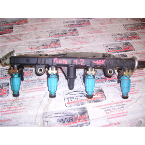 KIT 4 INIETTORI FIAT PALIO PUNTO 188 LANCIA Y 1.2 16V COD 0280155816