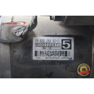 9663528880 MOTORINO AVVIAMENTO CITROEN C3 PLURIEL (HB)(2003-2009) 1.4 HDI 68CV 50KW 8HZ 8HX