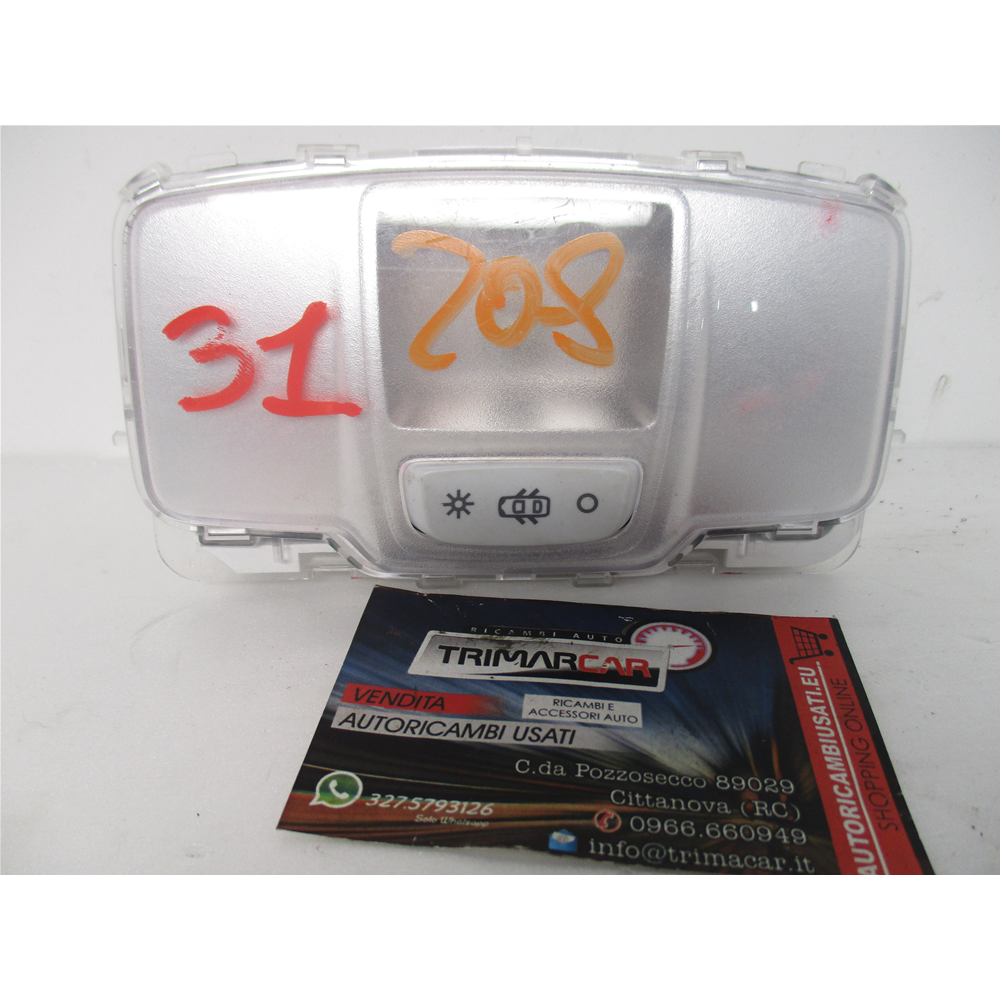 PLAFONIERA LUCE INTERNA ABITACOLO PEUGEOT 208 [2012>]  96754056