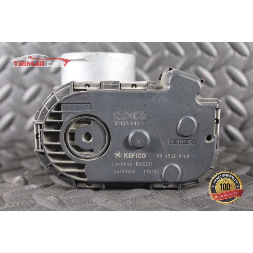 35100-04200 CORPO FARFALLATO KIA RIO 3 III (UB)(2011 >) 1.2 G4LA