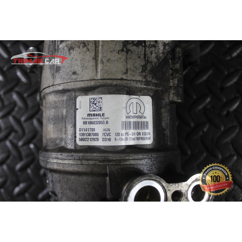 5802212928 COMPRESSORE AC CLIMA FIAT DUCATO 3 (250,290)(2017) 2.3 D 131CV 96KW F1AGL411D