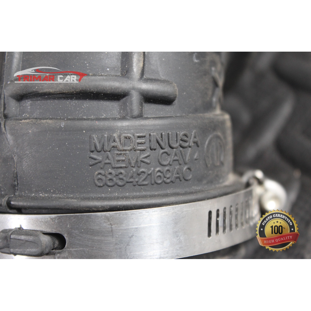68342169AC TUBO MANICOTTO ASPIRAZIONE ARIA JEEP CHEROKEE 5 (KL)(2013 >) 2.2 CRD 200CV 147KW SIGLA MOT. 55280575