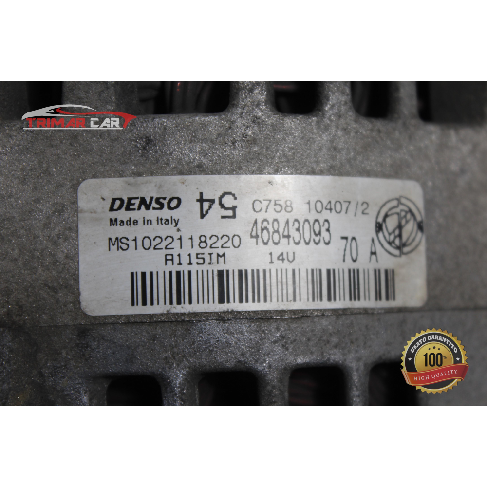 46843093 ALTERNATORE FIAT LANCIA