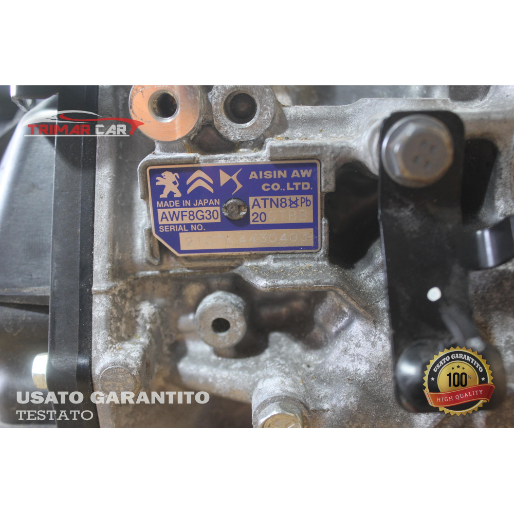 AWF8G30 CAMBIO AUTOMATICO PEUGEOT 208 (2019>) 1.2 101CV (SOLI 32.000KM)