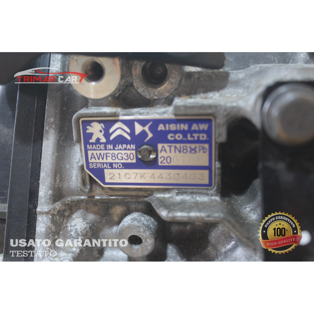 AWF8G30 CAMBIO AUTOMATICO PEUGEOT 208 (2019>) 1.2 101CV (SOLI 32.000KM)