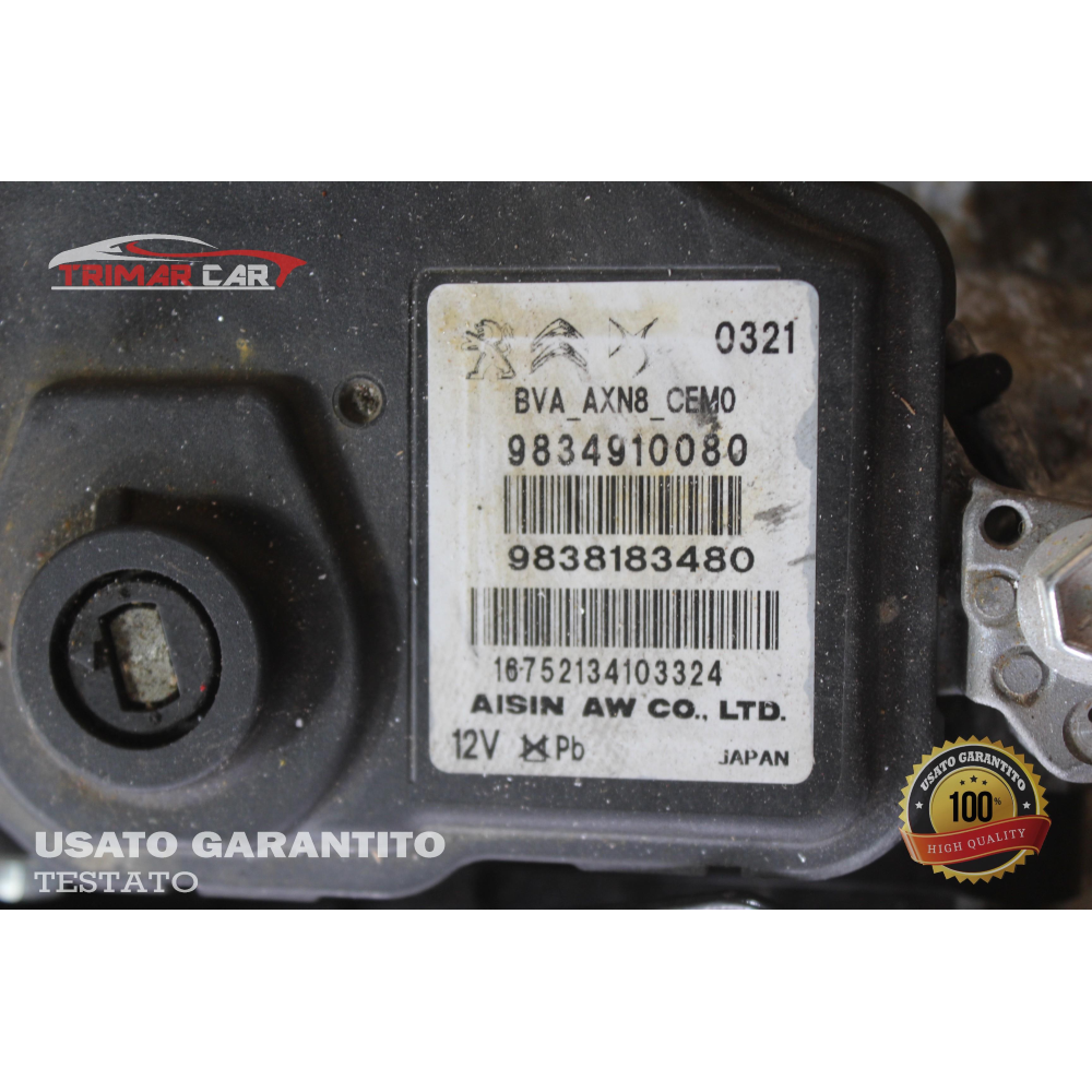 AWF8G30 CAMBIO AUTOMATICO PEUGEOT 208 (2019>) 1.2 101CV (SOLI 32.000KM)