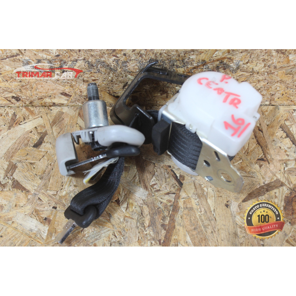 733100D030C2 CINTURA SICUREZZA POSTERIORE CENTRALE TOYOTA YARIS 3 III (P13)(2010>)  