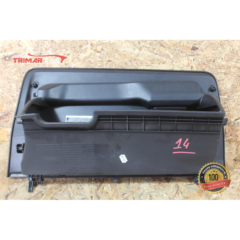 55550-0D151 CASSETTO VANO PORTAOGGETTI TOYOTA YARIS 3 III (P13)(2017-2020) 1.0 69CV 51KW COD MOT; 1KR