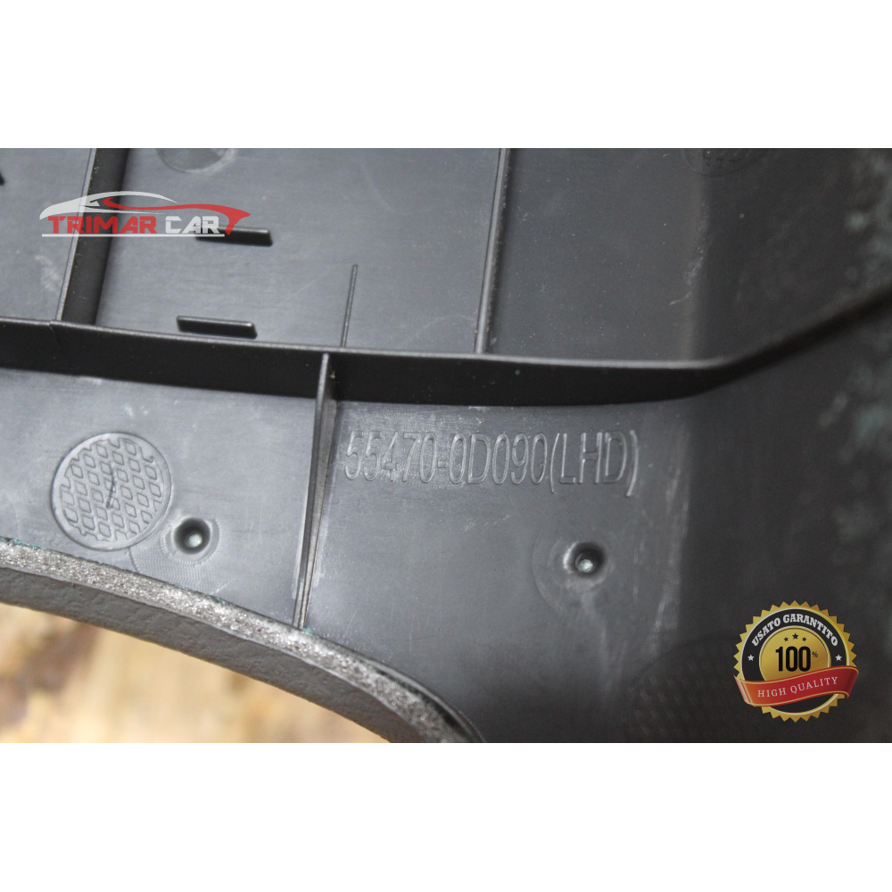 55470-0D090 MASCHERINA CORNICE AUTORADIO TOYOTA YARIS 3 III (P13)(2010 >) 1.0 69CV 51KW COD MOT; 1KR