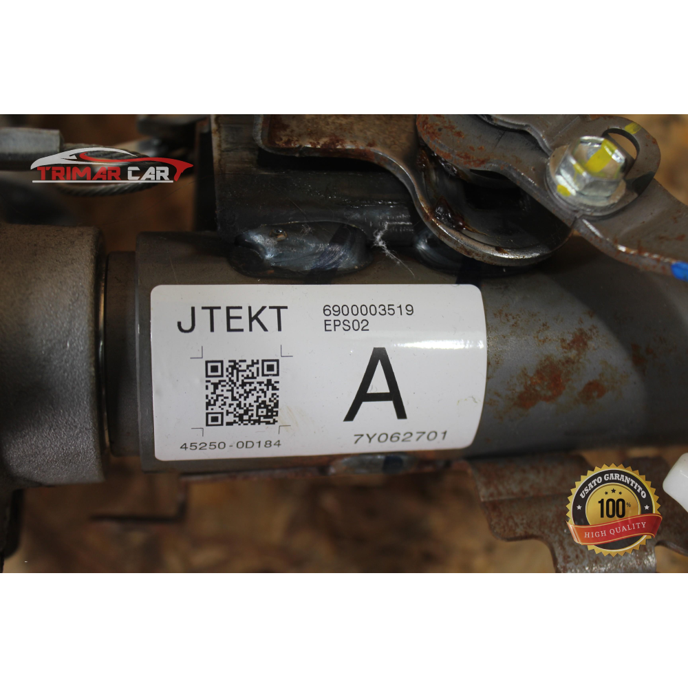 45250-0D184 PIANTONE SERVOSTERZO ELETTRICO TOYOTA YARIS 3 III (P13)(2010 >) 1.0 69CV 51KW COD MOT; 1KR