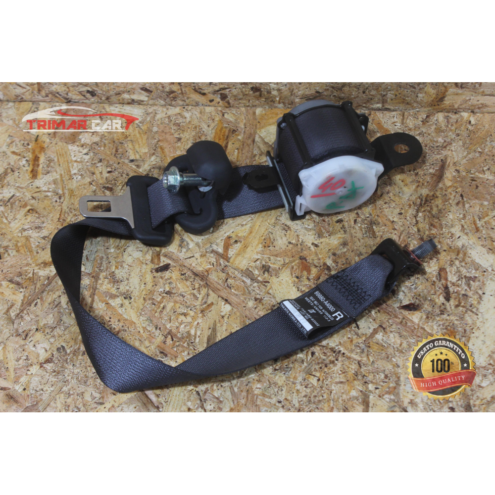 89880-A4000 CINTURA SICUREZZA POSTERIORE DESTRA KIA CARENS 4 (2017) 1.7 CRDI 141CV 104KW D4FD